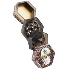CHAMP HIGH GRNDER PLASTICA SKULL VARIE GRAFICHE 68MM 40506247